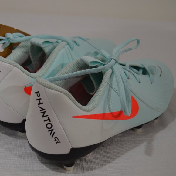 Nike JR Phantom GX II Academy FG/MG Mint/Atomic Red/Off Noir Size 5.5Y (New) - Picture 5 of 13